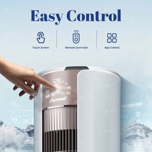 Gree <span class=keywords><strong>Colonne</strong></span> Plancher Climatiseurs Debout 2hp 24000Btu Refroidissement Chauffage Inverter Tour <span class=keywords><strong>Climatiseur</strong></span> Wifi - Product Image 6