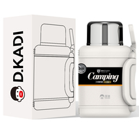 Pot de voiture de 1.9 litres en acier inoxydable 316 pour boire du café de camping