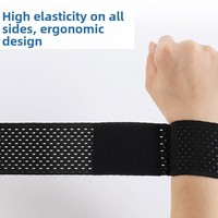 PACPICK PA-25 Protège-poignet personnalisé avec logo, soulagement de la douleur due aux entorses/tendinites/affections des gaine tendineuses, léger, unisexe, pour le fitness