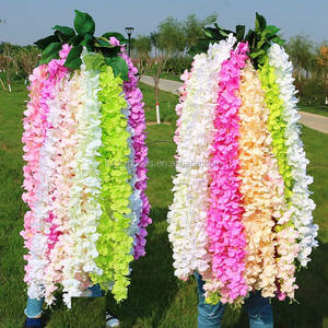 LF563 — fleurs décoratives en soie, fleurs <span class=keywords><strong>de</strong></span> cerisier artificielles en plastique, pour vacances <span class=keywords><strong>de</strong></span> mariage, offre spéciale - Product Image 6