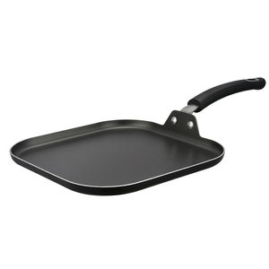 Poêle à frire carrée en aluminium de 11 pouces 28cm poêle à frire antiadhésive avec une poignée pour les rôtissoires - Product Image 4