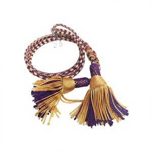 Cordón Pectoral Morado y Dorado con Borla para Celebración Eclesiástica de QUICK WAY INDUSTRIES - Product Image 1