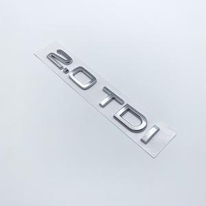 Emblemas Autoadhesivos Negros Plateados para Autos, Logotipo Decorativo de ABS para A3 A4 A5 A6 A7 A8 Q3 <span class=keywords><strong>Q5</strong></span> Q7, Letras 3D - Product Image 5