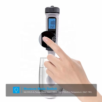 Fournisseur d'usine Pen Type Digital Salinity EC Temperature Specific Gravy Water Tester Salt EC Meter for Hydroponic