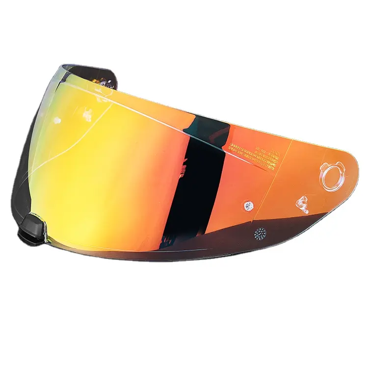 Visière de casque de moto de différentes couleurs pour casque de sécurité Casque de moto demi-visage avec visière
