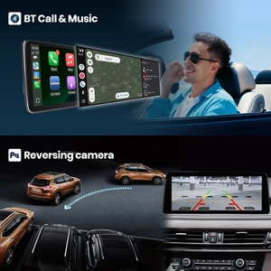 <span class=keywords><strong>Radio</strong></span> para Auto Rhythm de 12.6 Pulgadas con Carplay, Android Auto, GPS, Navegación, Bluetooth, Manos Libres, Resistente, para BMW EVO X5 F15 2017-2018 - Product Image 5