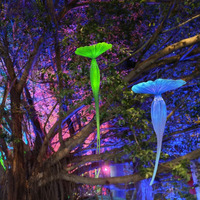 Lanternes suspendues LED certifiées IP65 avec des motifs lumineux pour les jardins, les parcs, les zones scéniques, les arbres et l'éclairage du tourisme culturel