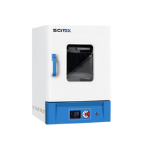 Incubateur thermostaté SCITEK 35L avec écran LCD, contrôleur PID intelligent par microprocesseur, RT+5 à 65°C ° Laboratoire de chauffage radiant à 3 côtés C