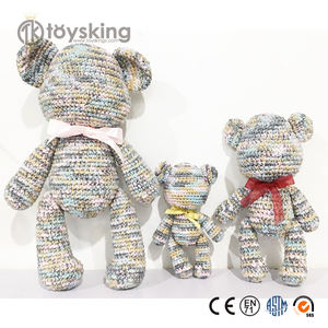 Orsetto all'uncinetto, Cibo all'uncinetto, Animali <span class=keywords><strong>Amigurumi</strong></span> per il gioco di imitazione, Verdure all'uncinetto, Cibo giocattolo per la cucina, Giocattolo tattile educativo - Product Image 2