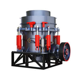 Concasseur à cône hydraulique <span class=keywords><strong>GYS</strong></span> à haute efficacité, moteur AC, capacité maximale de 650 t/h, faible consommation d'énergie pour une production d'agrégats efficace - Product Image 1