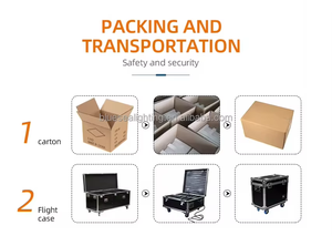 Lumières d'étape de disco de noce 54x3W RGBW Uplights <span class=keywords><strong>PAR64</strong></span> LED plat PAR peut s'allumer pour des parties et des événements - Product Image 3