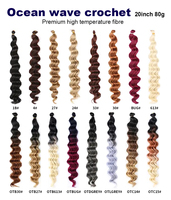 Estensioni per capelli sintetici da donna all'ingrosso di alta qualità, trecce colorate, parrucche dreadlock africane
