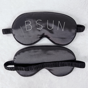 Ngủ mặt nạ lụa che mắt đường viền được xây dựng trong không có áp lực-làm bằng tay - Product Image 6