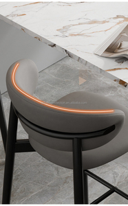 Chaises <span class=keywords><strong>de</strong></span> Salle à Manger Très Vendues, Hauteur Comptoir pour Îlot <span class=keywords><strong>de</strong></span> Cuisine, Tabourets <span class=keywords><strong>de</strong></span> Bar Modernes Simples - Product Image 4