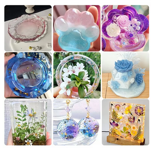 שרף אפוקסי דו-רכיבי שקוף במיוחד AB דבק נוזלי עשה זאת בעצמך, כיסוי בצורת טופר חתול, משטח עמיד בפני הצהבה - Product Image 4