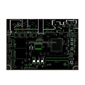 Profesyonel PCB tedarikçisi endüstriyel Mini Pc tek katmanlı PCB kartı Pcba bakır plaka