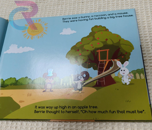 Libri per bambini a colori stampati su misura di alta qualità con rivestimento UV sulla copertina e sulle pagine interne - Product Image 3