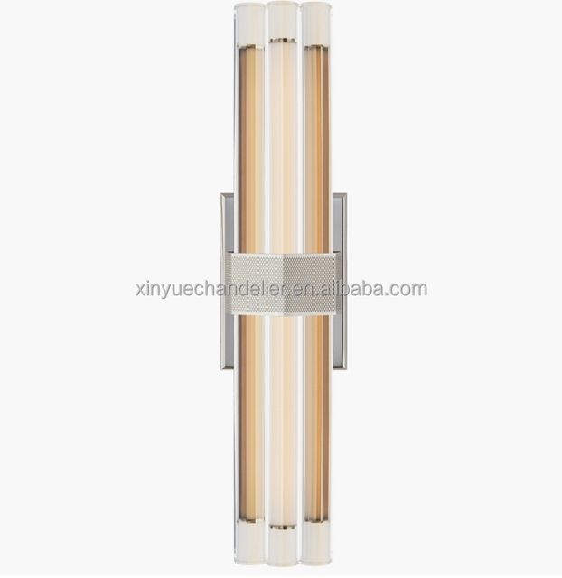 Nordic Simple Brass Sconce Wall Lighting Home Decoration 18" Sconce