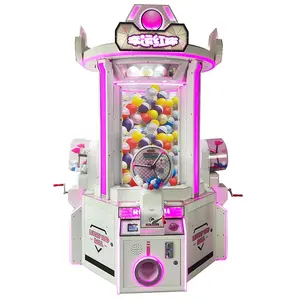 High profit carnival capsule vending machine gashapon game machine lucky red ball for 4 players