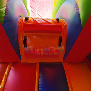 Structure gonflable de qualité professionnelle pour fêtes en plein air, château gonflable disco avec toboggan - Product Image 5