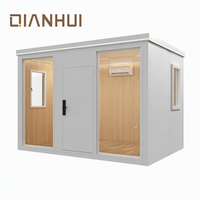 Maison mobile d'usine, écologique, modulaire, préfabriquée, pour l'extérieur, assemblage rapide, cabane de vie portable, 110-240V