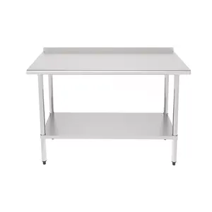 High Quality Finest Price Stainless Steel Metal Capentary Teashop Worktable