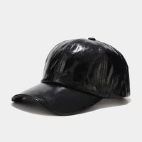 Europese Amerikaanse stijl geplooide polyester/katoenen velours baseballcap voor heren en dames, trendy luxe, 7 kleuren laser cap