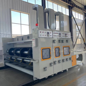 Corrugated Cardboard Automatic <strong>Flexo</strong> <strong>Printer</strong> <strong>Slotter</strong> <strong>Die</strong> Cutter <strong>Machine</strong> 4 Colors Printing Slotting <strong>Die</strong> <strong>Cutting</strong> <strong>Machine</strong> - Product Image 2