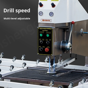 เครื่องเจาะกระจกนิรภัยสำหรับห้องอาบน้ำพร้อมมอเตอร์380V 2.5W รับประกัน2ปีระบบอินฟราเรด - Product Image 5