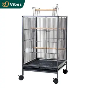 Cage à oiseau pour perruches ou perroquets blancs, 1 pièce, enclos, pour animaux domestiques, nid d'abeilles ou autres oiseaux, maison, vente en gros