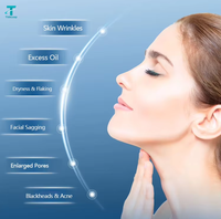 Appareil de soin du visage à jet d'oxygène, machine hydrafaciale, machine hydrodermabrasion, équipement de salon de beauté, spa