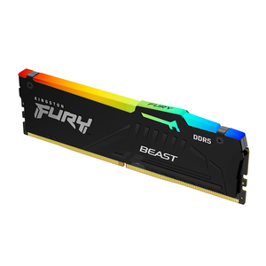Pour <span class=keywords><strong>Kingston</strong></span> FURY Beast 32 Go <span class=keywords><strong>DDR5</strong></span> 6000 Mhz pour mémoire de bureau, série Beast, barre lumineuse RVB, RAM pour ordinateur, RAM pour PC - Product Image 3
