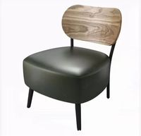 Design moderne nordique pour café de thé au lait Meubles de restaurant Table à manger et chaises en bois Ensemble de cabine de canapé