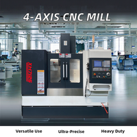 Centro de Mecanizado CNC Vertical de 4 Ejes XH7126 de Alta Precisión con Sistema de Control GSK y Husillo BT40 Automático para Fresado CNC