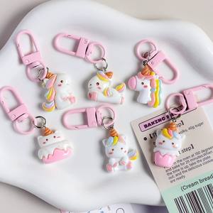 Porte-clés Licorne Kawaii en Résine CHENXI, Dessin Animé, Impression UV, Étanche, Tendance Mode, Pendentif Promotionnel pour Sac à Dos - Product Image 4