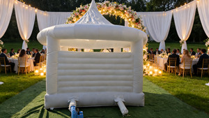 Château gonflable commercial pour <span class=keywords><strong>mariage</strong></span>, usage professionnel, personnalisable, pour enfants, location pour fêtes en extérieur, en PVC, avec souffleur, installation facile, personnalisable - Product Image 4