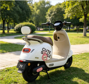 Motocicleta Eléctrica de Dos Ruedas <span class=keywords><strong>para</strong></span> Estudiantes, Venta al Por Mayor de Fábrica, con Faros Delanteros, Chasis Estable, Alta Velocidad y Diseño Moderno - Product Image 4