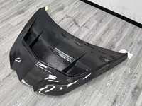 Capot moteur avant en fibre de carbone style ZR1 avec grandes ouvertures d'aération, état neuf, pour Chevrolet Corvette C8 Z06 Stingray 2020-2025