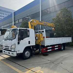 รถเครนยี่ห้อดังจากจีน 5 ตัน บูมยืดไสลด์ได้ เครื่องยนต์และเกียร์ ISUZU ประสิทธิภาพสูง ใช้งานง่าย - Product Image 1