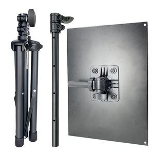 Soporte de suelo de Metal de altura ajustable, proyector portátil, mesa de trípode de ordenador, soporte extensible plegable para ordenador portátil - Product Image 3