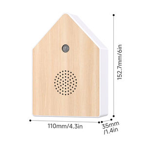 Yun Modern <span class=keywords><strong>Nature</strong></span> Sound Box Blanc Design Classique avec Joyeux Oiseau Concert Motion Sensor Technology Outil de Relaxation - Product Image 4