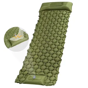 Outdoor 40D Nylon Zelf Opblazen Camping Slapen Pad