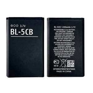 แบตเตอรี่ลิเธียม BL-5CB สำหรับ <span class=keywords><strong>Nokia</strong></span> 105 106 107 1050 3100 <span class=keywords><strong>5130</strong></span> BL5CB - Product Image 5
