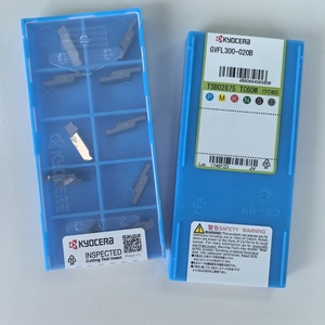Kyocras เม็ดมีด TC60M คาร์ไบด์แบบ GVFL300-020B สำหรับเครื่องกลึง CNC เครื่องมือกลึงภายนอกเคลือบแข็งสุดๆรับประกัน1ปี - Product Image 4