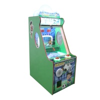 Machine de jeu de tir au football anglais en plastique à monnayeur pour enfants, idéale pour les fêtes en intérieur