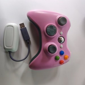 จอยสติ๊กควบคุมเกม2.4G ไร้สายสำหรับ xboxs 360ด้วยการสั่นสะเทือน Motor-3D - Product Image 6