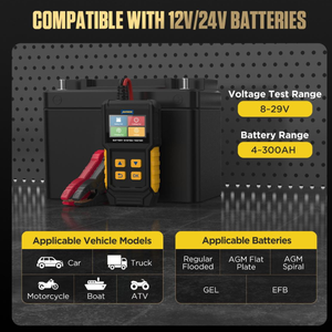 Ancel — testeur de batterie automobile BT360, analyseur de charge de voiture, 12V DC - Product Image 2