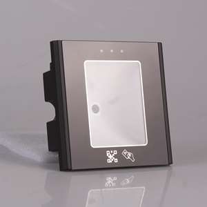 Lecteur de code QR dynamique autonome personnalisé 125 kHz 13,56 MHz RFID IC ID Card, matériau ABS, Wiegand 26/34 RS232/485 USB TCP/IP - Product Image 2