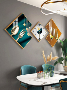 Nhà Máy Bán buôn với đồng hồ treo tường đóng khung tác phẩm nghệ thuật in Minimalism trừu tượng bức tranh tường vải sơn tường hiện đại nghệ thuật - Product Image 4