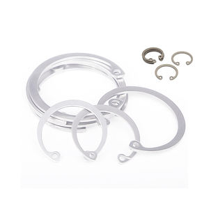 Jeu de circlips personnalisé Din 471 Anneau en acier inoxydable/Anneau de retenue Fabriqué 65Mn Ressort Laiton Aluminium Bronze Zinc - Product Image 6